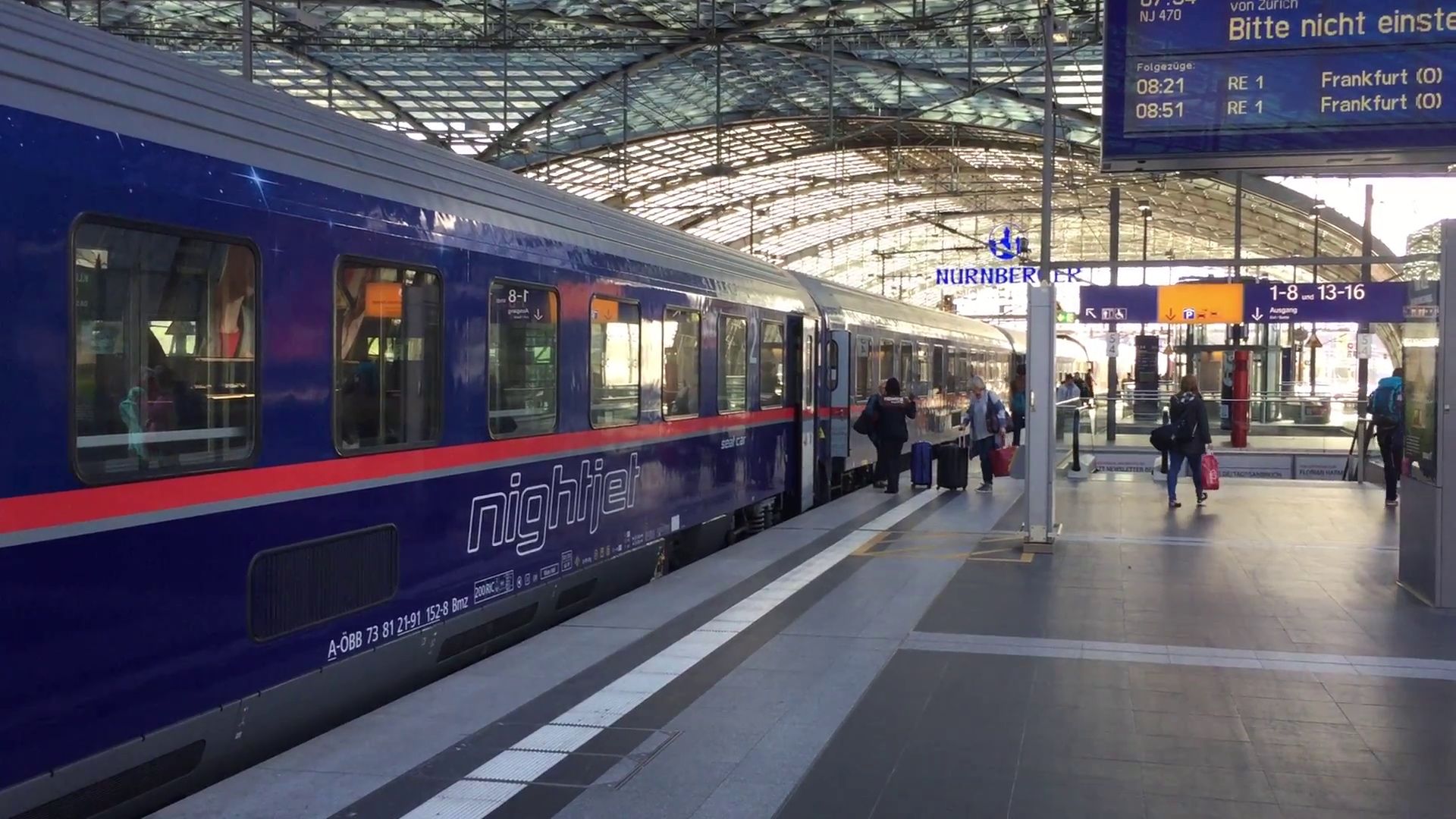 Ausbau von Nachtzügen bei den ÖBB - noch kein Ausbau in der Schweiz